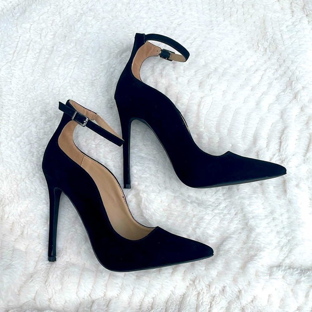 Black high heels